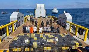 Nayib Bukele anuncia El Salvador incauta cargamento de coca&iacute;na m&aacute;s grande de la historia del pa&iacute;s