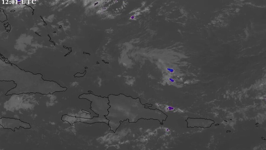Temperaturas ligeramente c&aacute;lidas este lunes y chubascos en varias provincias