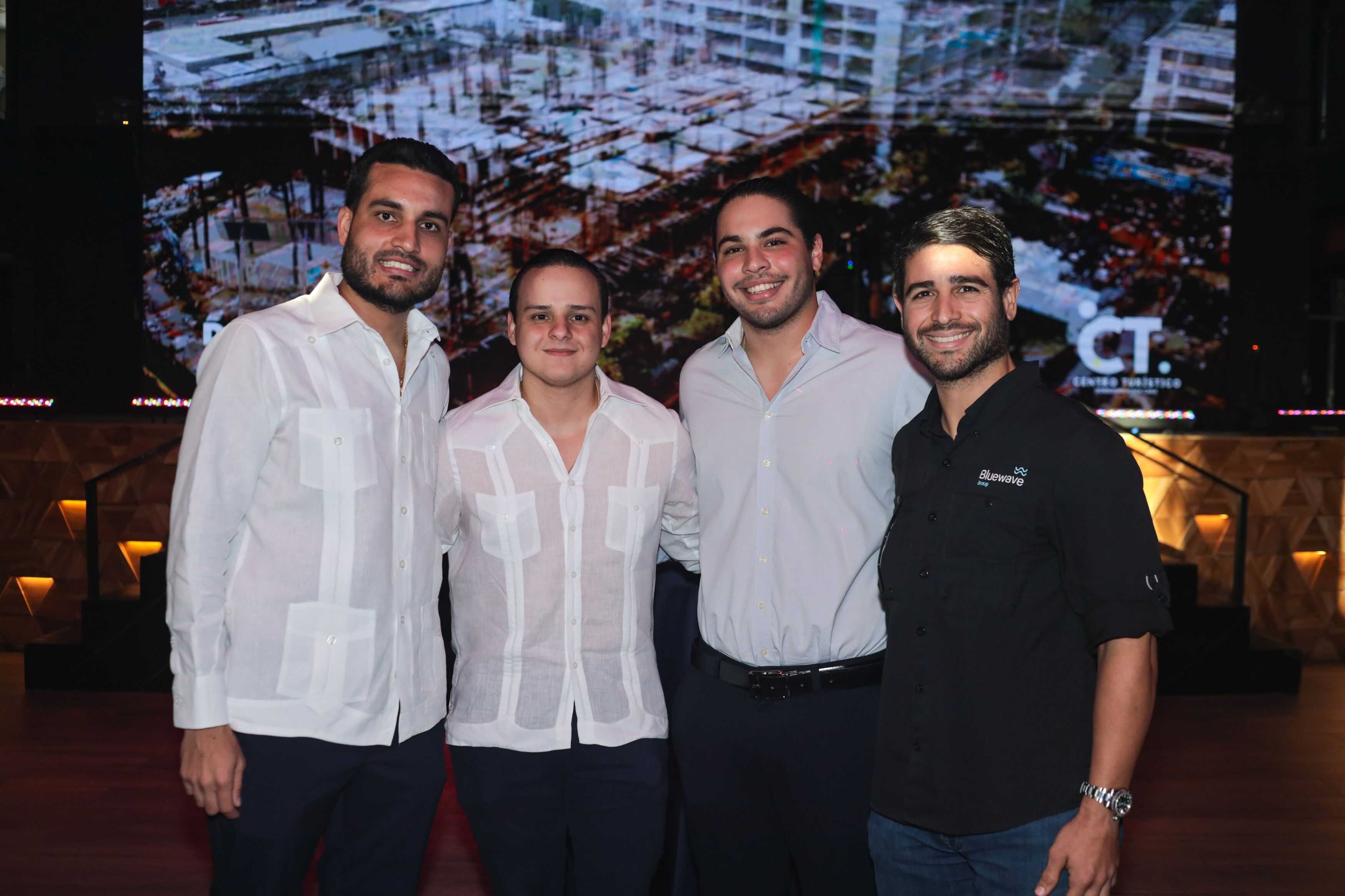 Jesus Francis, Javier Espitia, Ricardo Florentino y Alger Santos.