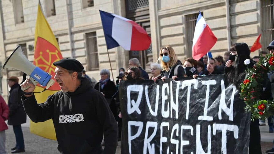 La paliza mortal a un activista de extrema derecha sacude política francesa La paliza mortal a un activista de extrema derecha sacude política francesa