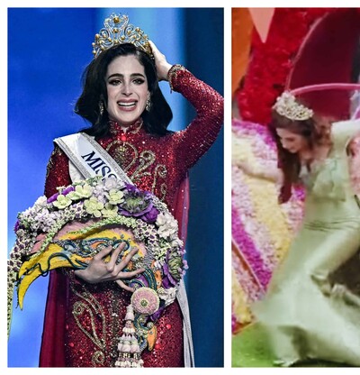 La Miss Universo F&aacute;tima Bosch se desvanece durante un desfile en Ecuador y todo queda captado