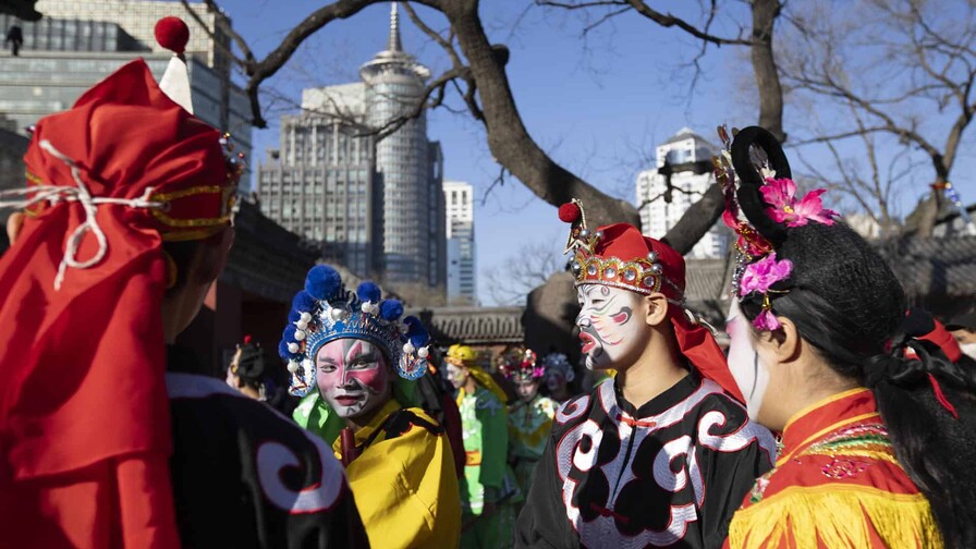 El barrio chino m&aacute;s grande de Jap&oacute;n celebra un A&ntilde;o Nuevo lunar entre tensiones bilaterales