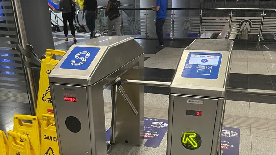 Pago sin contacto en el Metro de Santo Domingo: ¿por dónde se sale? Pago sin contacto en el Metro de Santo Domingo: ¿por dónde se sale?