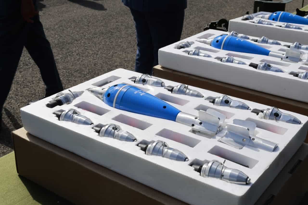 El Gobierno entregó armamento militar y nuevos equipos destinados a las Fuerzas Armadas.