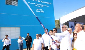 Abinader inaugura acueducto m&uacute;ltiple en Navarrete con inversi&oacute;n de RD$2,000 millones