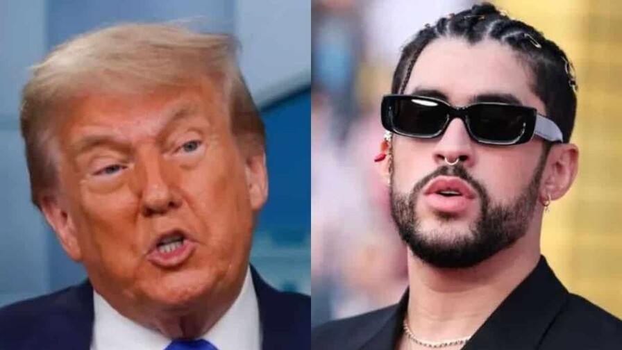 Dos personajes postmodernos: Trump y Bad Bunny