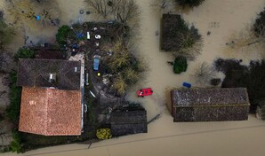 Francia registra r&eacute;cord de 35 d&iacute;as consecutivos de lluvia