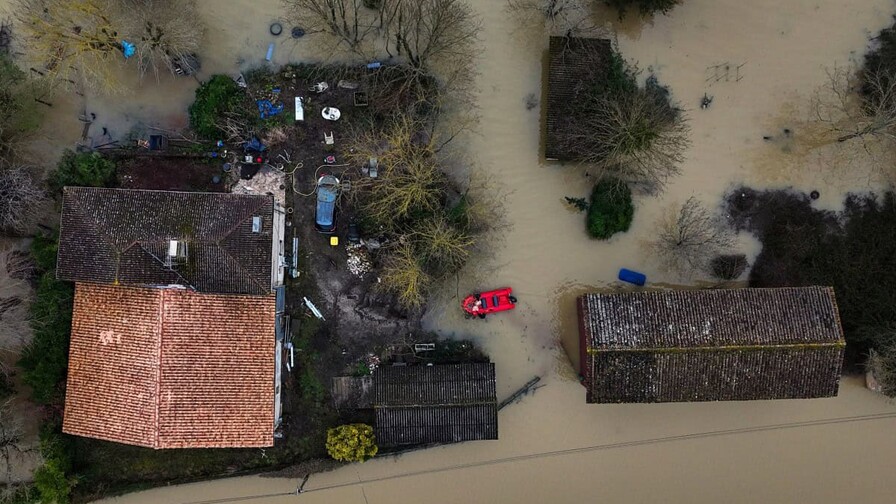 Francia registra récord de 35 días consecutivos de lluvia Francia registra récord de 35 días consecutivos de lluvia