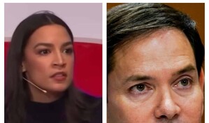 Ocasio-Cortez desata pol&eacute;mica en redes al cuestionar a Marco Rubio sobre el origen de los "cowboys"