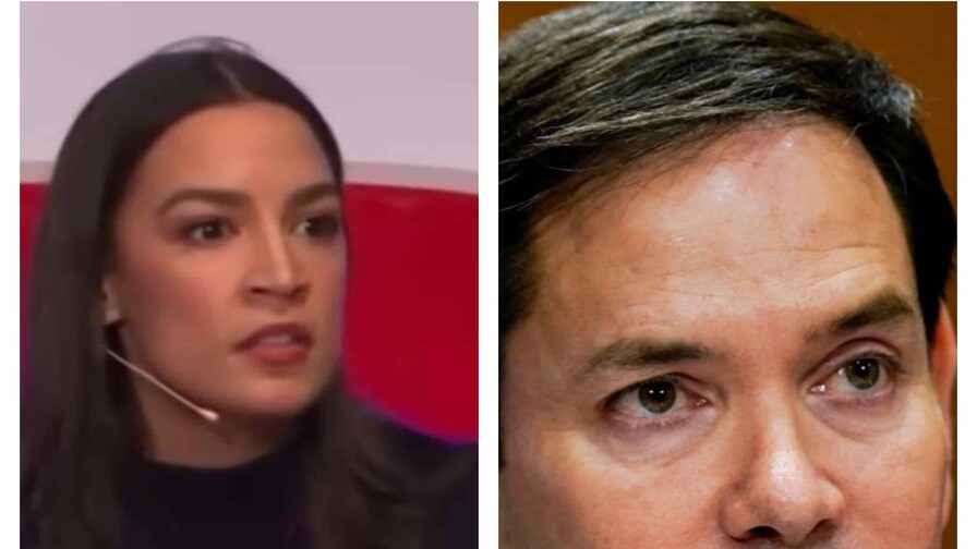 Ocasio-Cortez desata pol&eacute;mica en redes al cuestionar a Marco Rubio sobre el origen de los "cowboys"