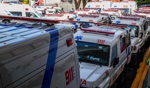 Sistema de Emergencias 9-1-1 entrega 50 nuevas ambulancias  a la DAEH