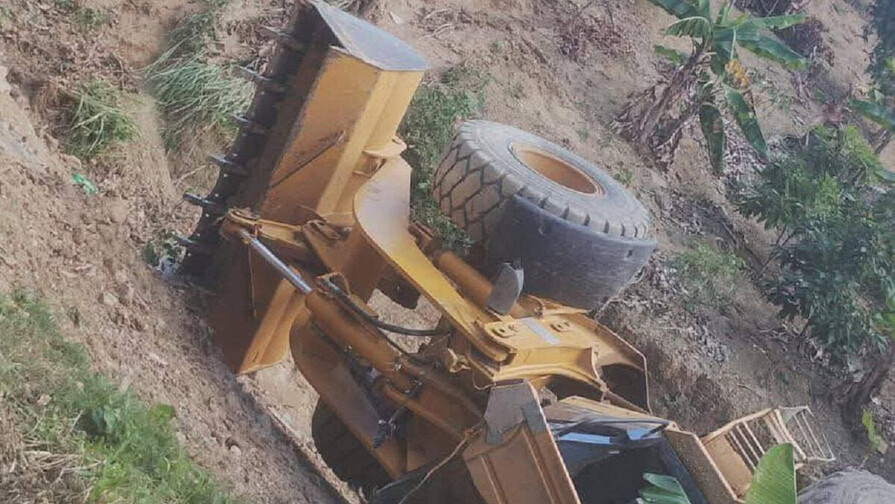 Deslizamiento de tierra causa muerte de operador durante excavaciones en Espaillat