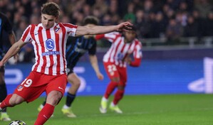 Juli&aacute;n &Aacute;lvarez vuelve a entrenarse con el grupo