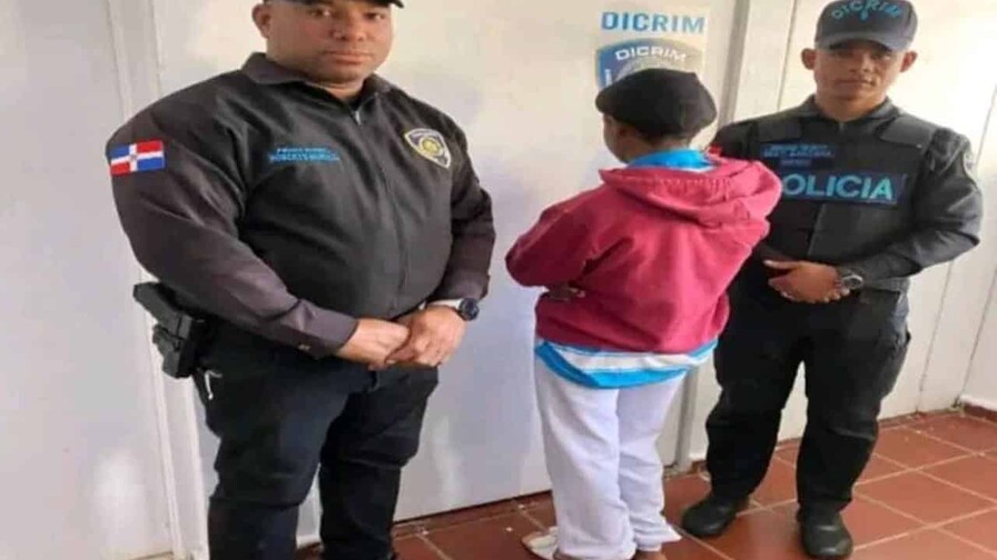 Rescatan sana y salva en SDN a menor de 13 a&ntilde;os reportada desaparecida en La Altagracia