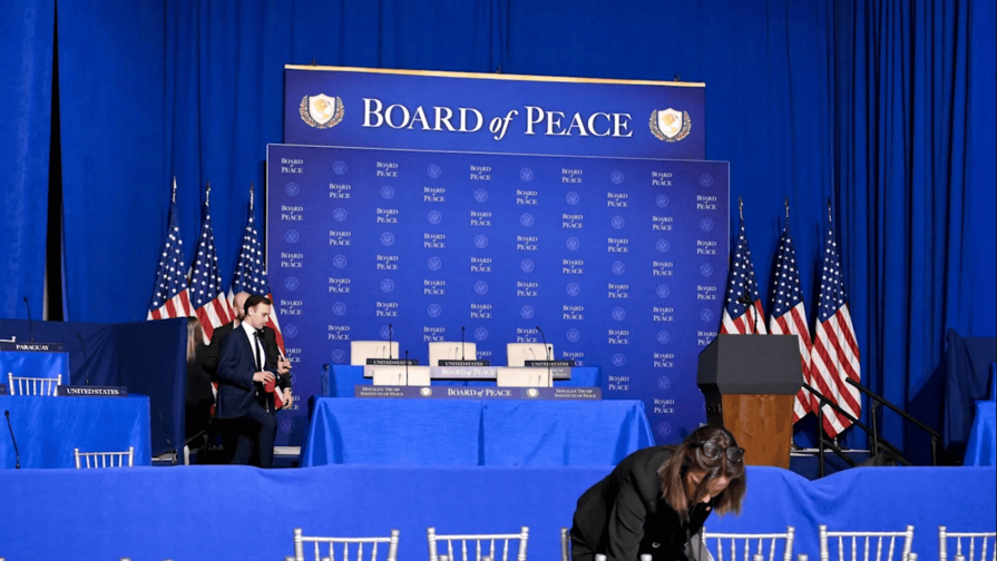 Trump recibe a representantes de más de 40 países en primera reunión de su Junta de Paz Trump recibe a representantes de más de 40 países en primera reunión de su Junta de Paz