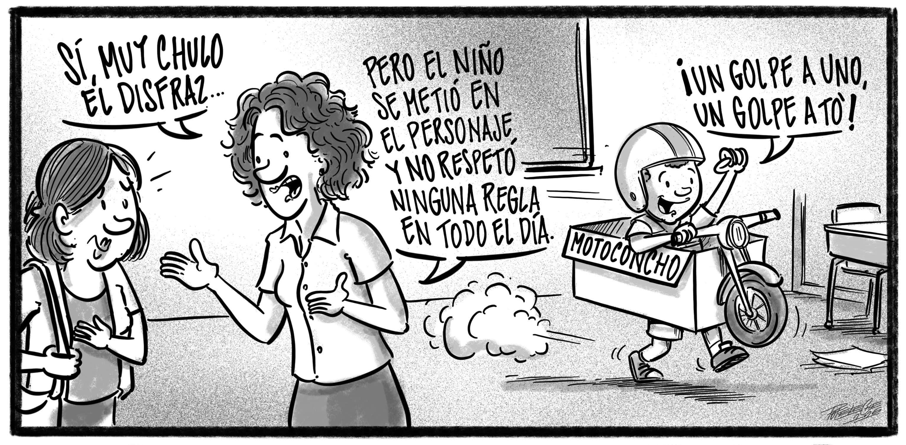 Caricatura de Noticiero Poteleche 20 febrero 2026