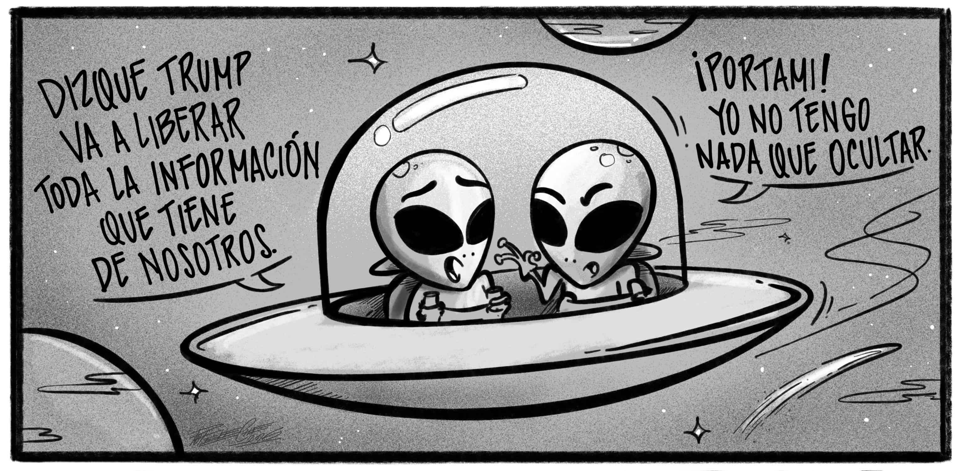 Caricatura de Noticiero Poteleche 21 febrero 2026