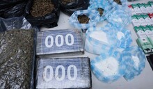 Polic&iacute;a Nacional ocupa coca&iacute;na, crack, marihuana y balanzas en intervenci&oacute;n policial en Capotillo