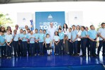 Abinader entrega techados deportivos en Villa Los Alm&aacute;cigos y Monci&oacute;n