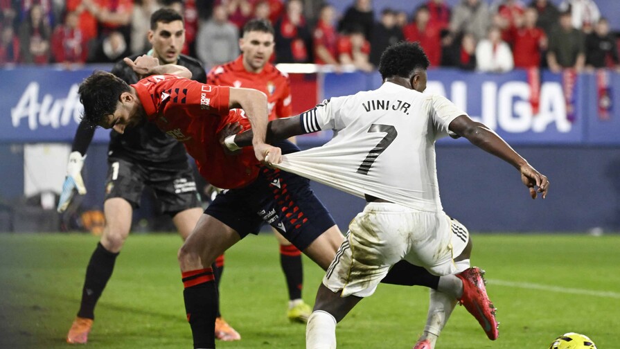 El Real Madrid pierde ante Osasuna, primera derrota en Liga de la era Arbeloa