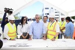 Visita de supervisi&oacute;n UASD Sabaneta: Abinader eval&uacute;a avances de la obra de m&aacute;s de RD$600 MM