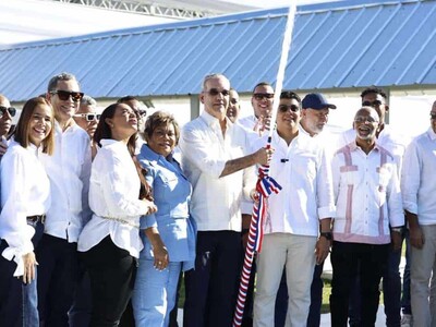Abinader inaugura ampliación Acueducto Oriental Barrera de Salinidad