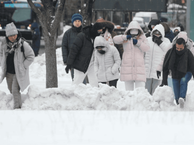 alertas de ventisca por tormenta invernal en la costa este