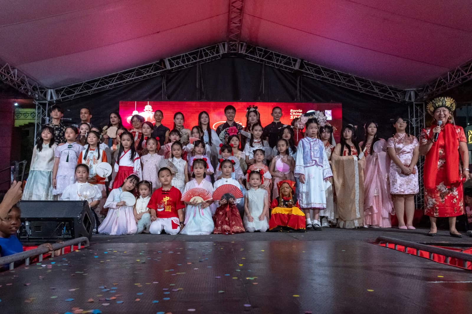 Celebraci&oacute;n del A&ntilde;o Nuevo Chino 2026 en el Barrio Chino de Santo Domingo.