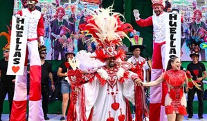 Carnaval de Santiago cierra su tercer domingo convertido en el epicentro del arte y la cultura