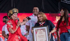 Barrio Chino rinde homenaje a Johnny Ventura en la celebraci&oacute;n del A&ntilde;o Nuevo Chino 2026