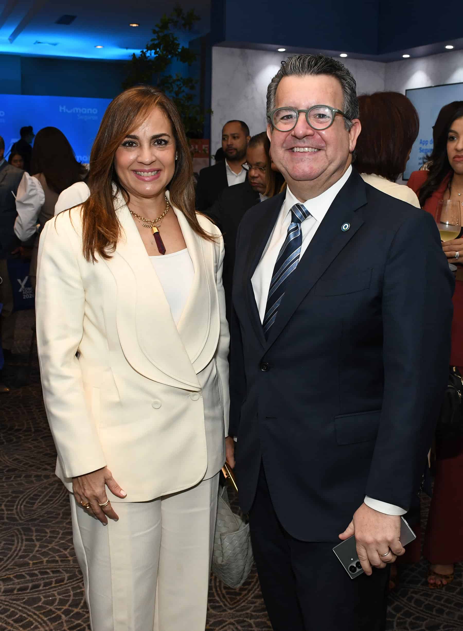 Laura Pe&ntilde;a  Izquierdo y Ricardo Feris Paiewonsky