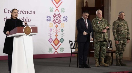 Sheinbaum asegura M&eacute;xico despierta con m&aacute;s tranquilidad tras jornada violenta