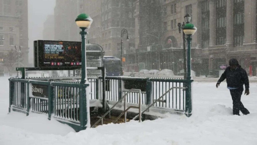 Nueva tormenta invernal afecta a 40 millones de personas en EE. UU. Nueva tormenta invernal afecta a 40 millones de personas en EE. UU.