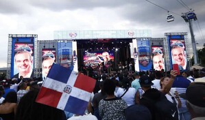 Cientos disfrutan de gran fiesta por la inauguraci&oacute;n del metro Los Alcarrizos