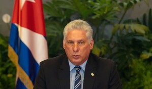 D&iacute;az-Canel llama a luchar, resistir y vencer frente a las amenazas imperiales