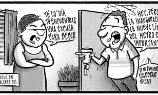 Caricatura de Noticiero Poteleche 25 febrero 2026