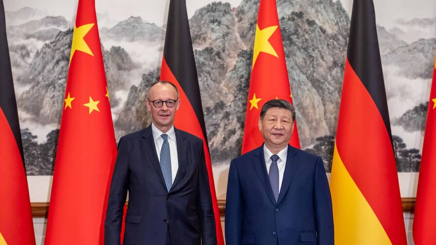 Merz pide a China una relación con Alemania más justa Merz pide a China una relación con Alemania más justa