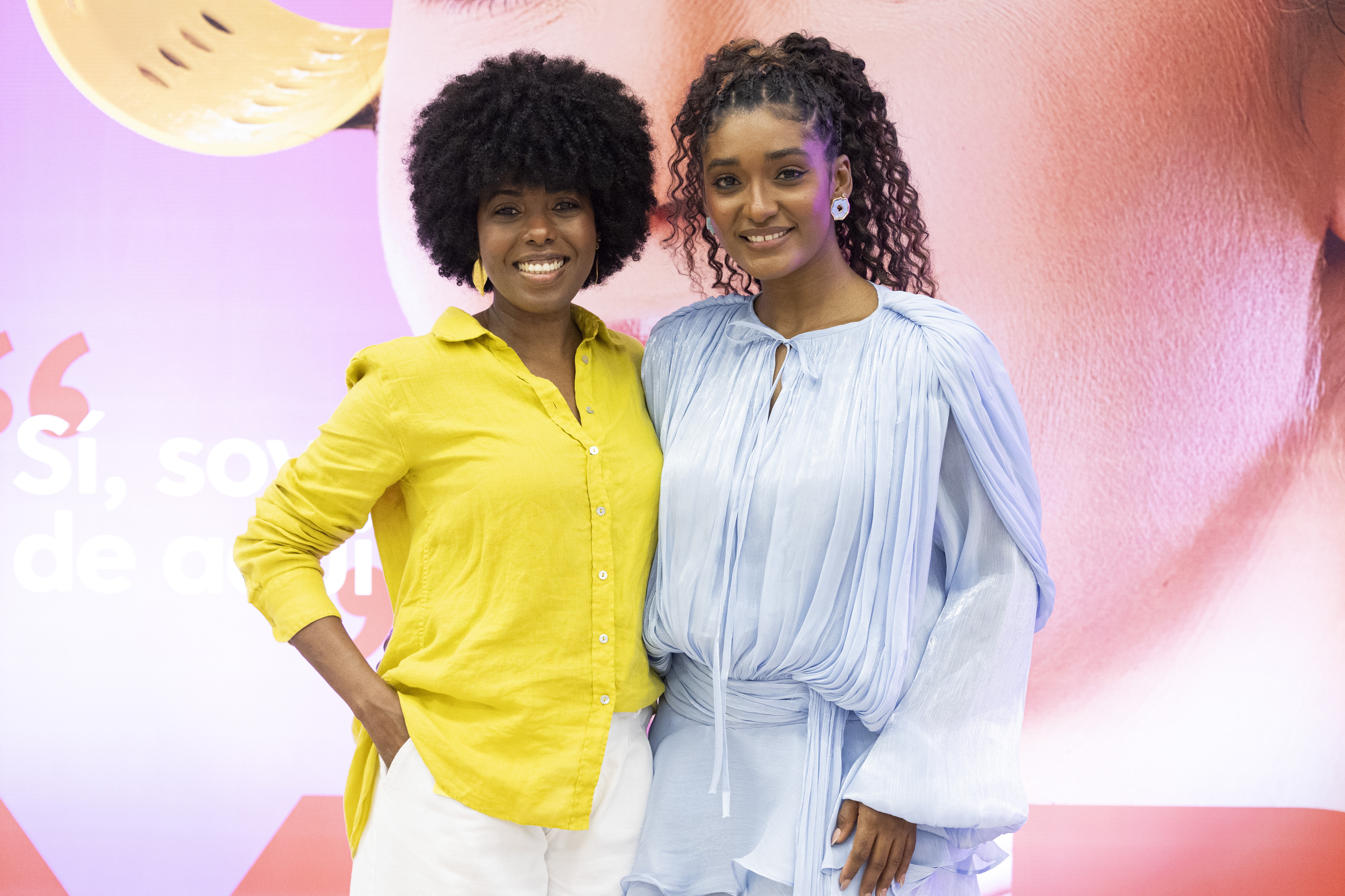 Gina Concepción y Treisi Colomé.