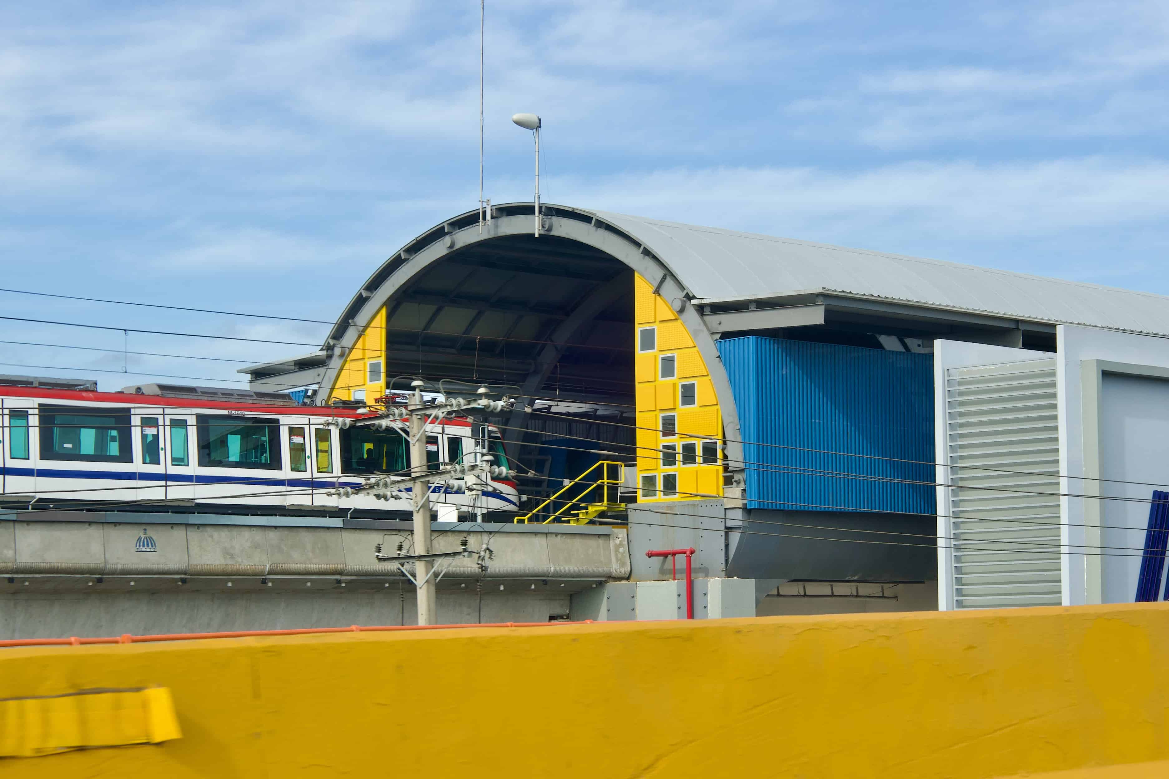 El metro era una obra esperada en Los Alcarrizos.