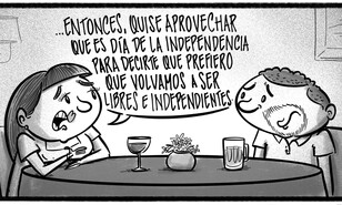 Caricatura de Noticiero Poteleche 27 febrero 2026