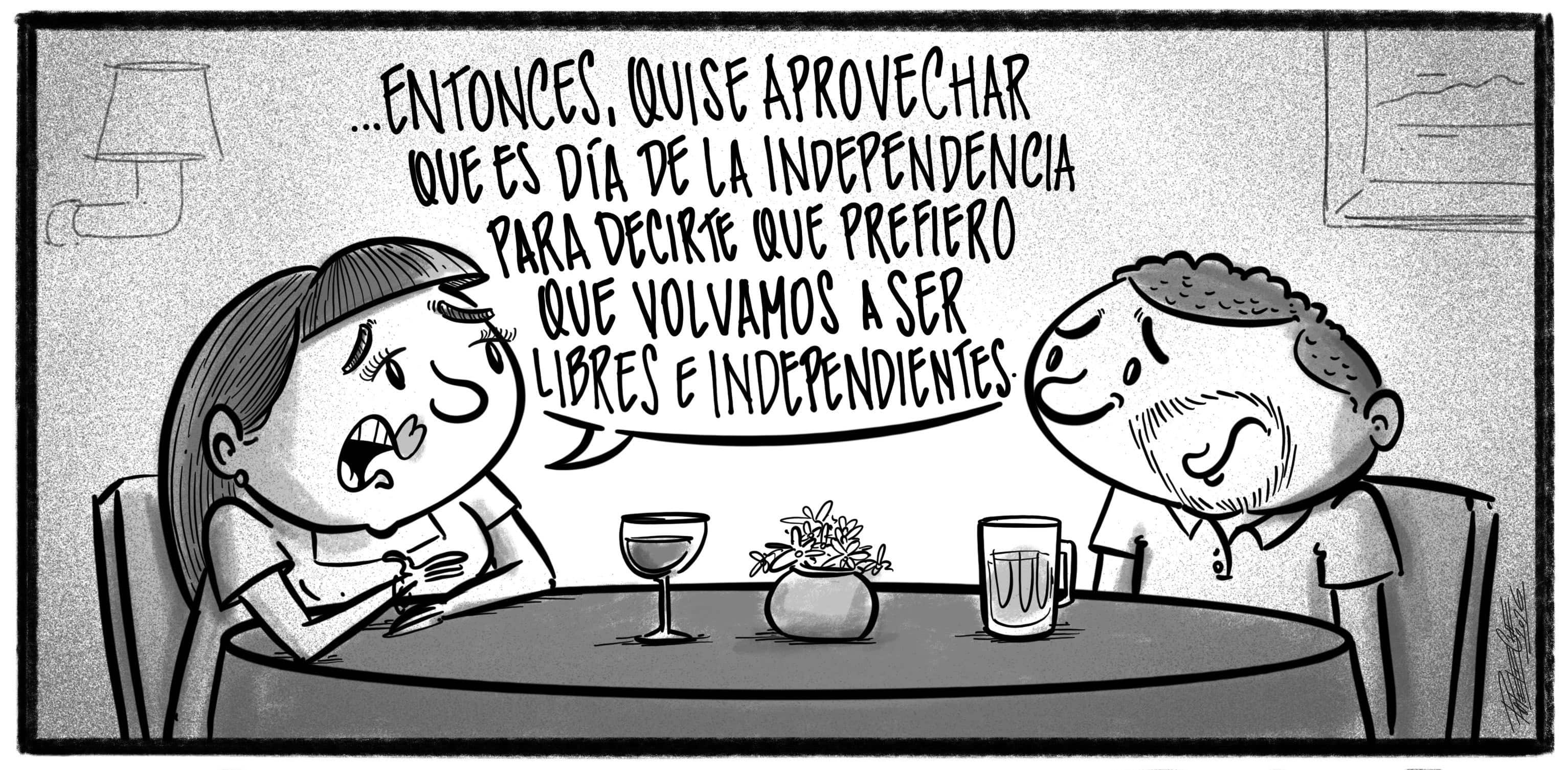 Caricatura de Noticiero Poteleche 27 febrero 2026