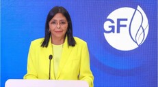 Delcy Rodr&iacute;guez se re&uacute;ne con directiva de Shell para evaluar proyectos de gas en Venezuela