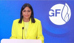 Delcy Rodr&iacute;guez se re&uacute;ne con directiva de Shell para evaluar proyectos de gas en Venezuela