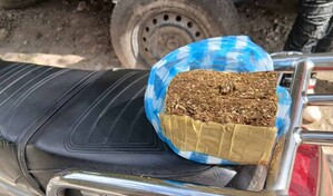 Detienen a dos hombres con presunta marihuana en Pedernales