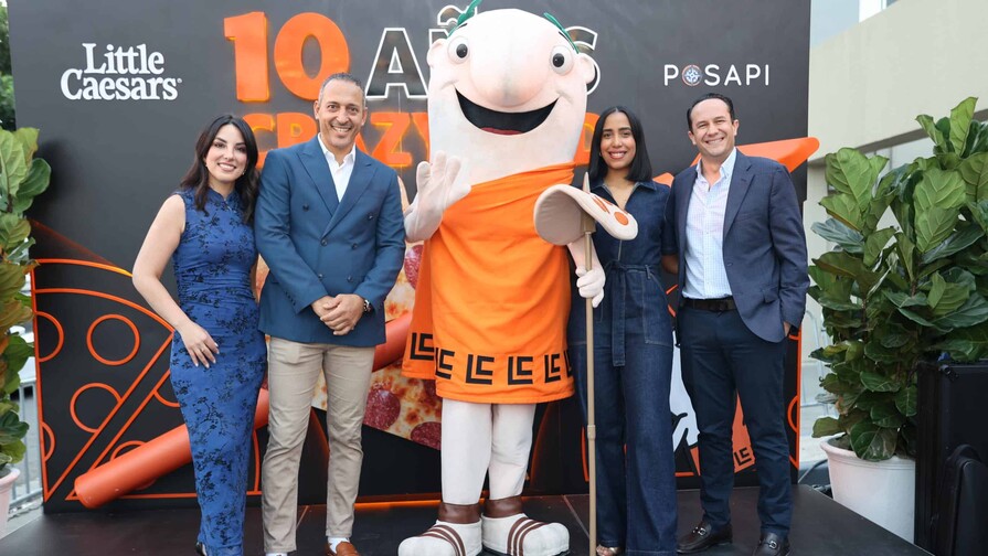 Little Caesars celebra 10 a&ntilde;os en Rep&uacute;blica Dominicana con la campa&ntilde;a "Crazy x RD"