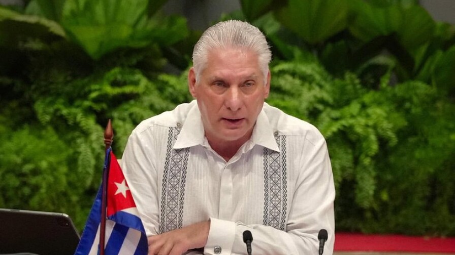 D&iacute;az-Canel: Cuba no agrede ni amenaza, pero s&iacute; se defiende ante la agresi&oacute;n terrorista