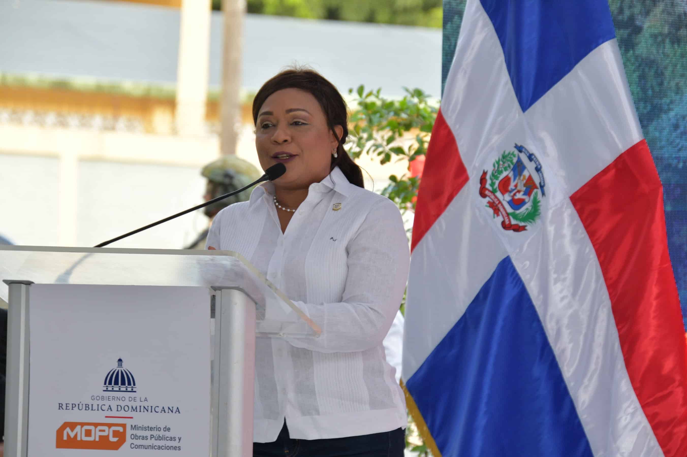 La senadora de San de San Pedro de Macorís, Aracelis Villanueva.