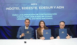 Entidades acuerdan retirar cableados en desuso en el Distrito Nacional