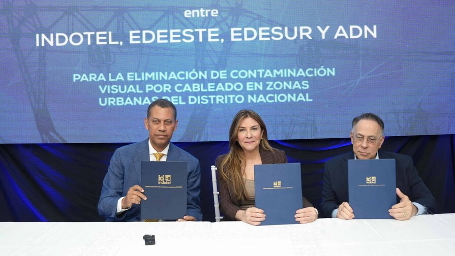 Entidades acuerdan retirar cableados en desuso en el Distrito Nacional