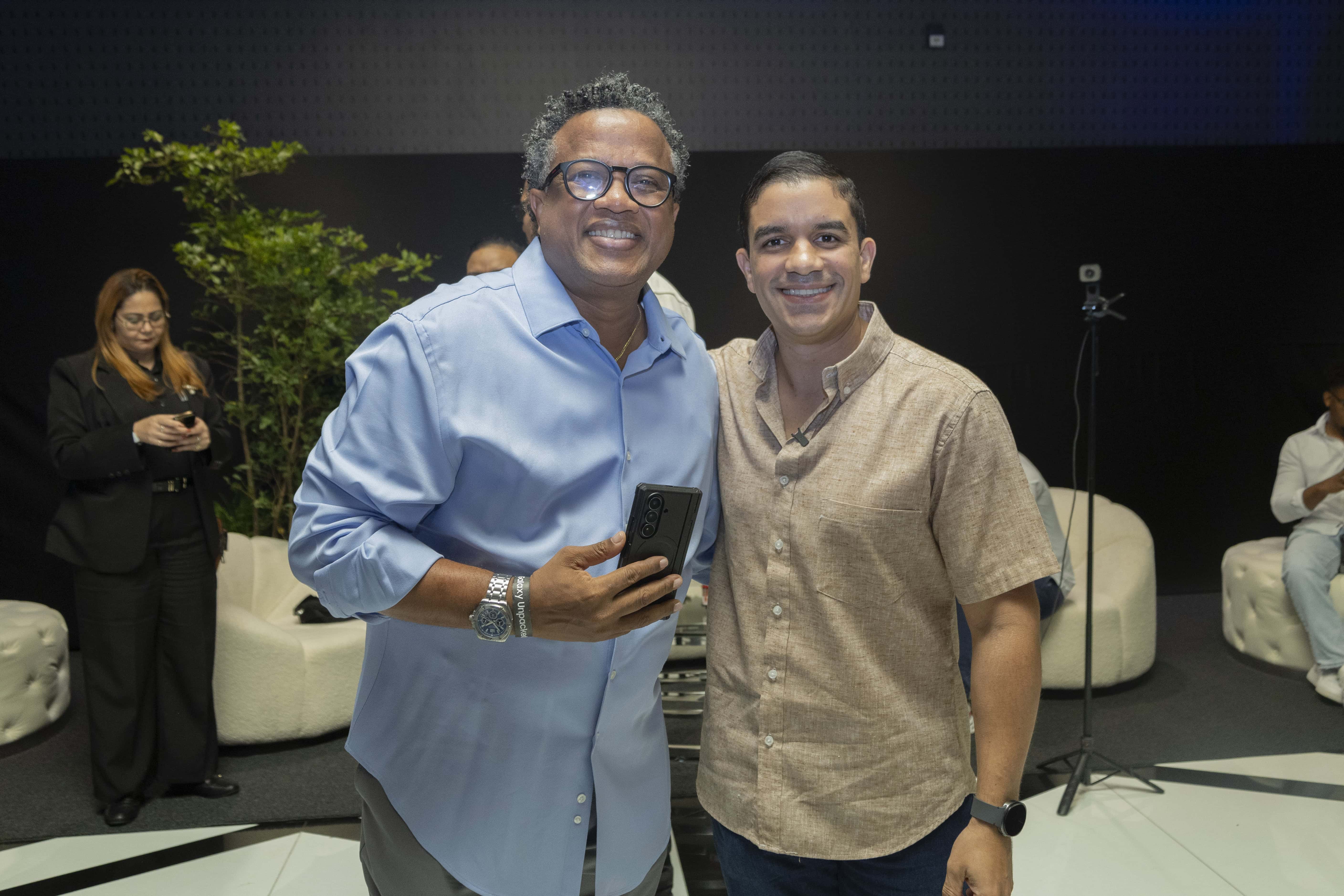 Aquiles Correa y Uriel Suriel.